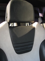 Recaro Seat Detail